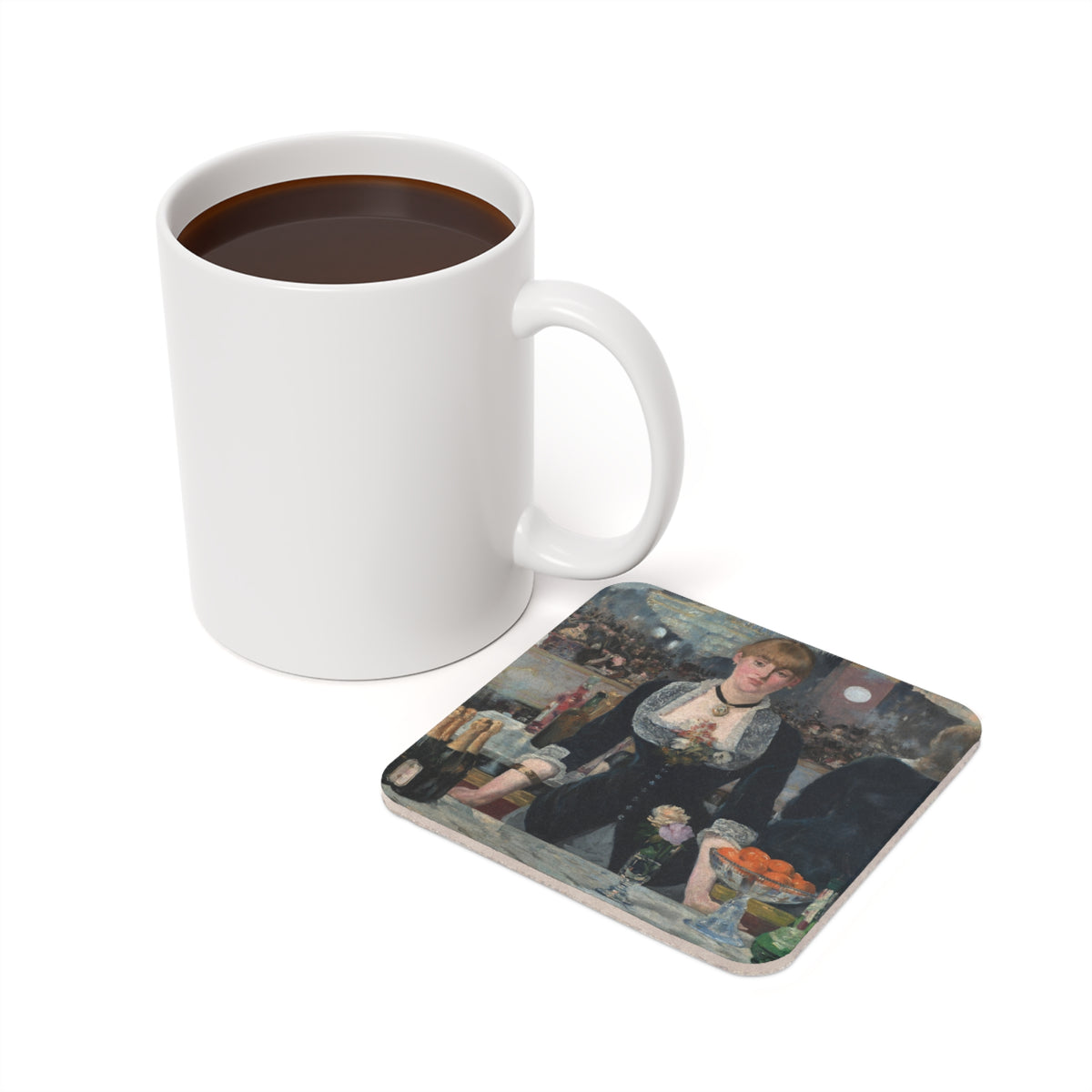 #88 A Bar at the Folies-Bergère — Coaster