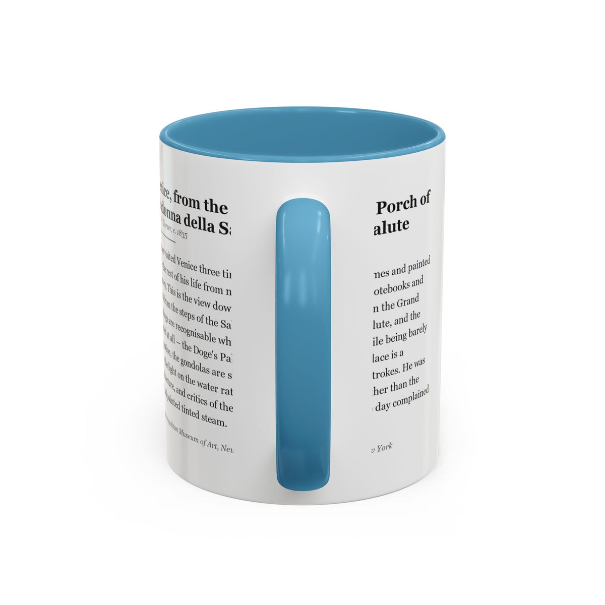 #66 Venice, from the Porch of Madonna della Salute — Mug