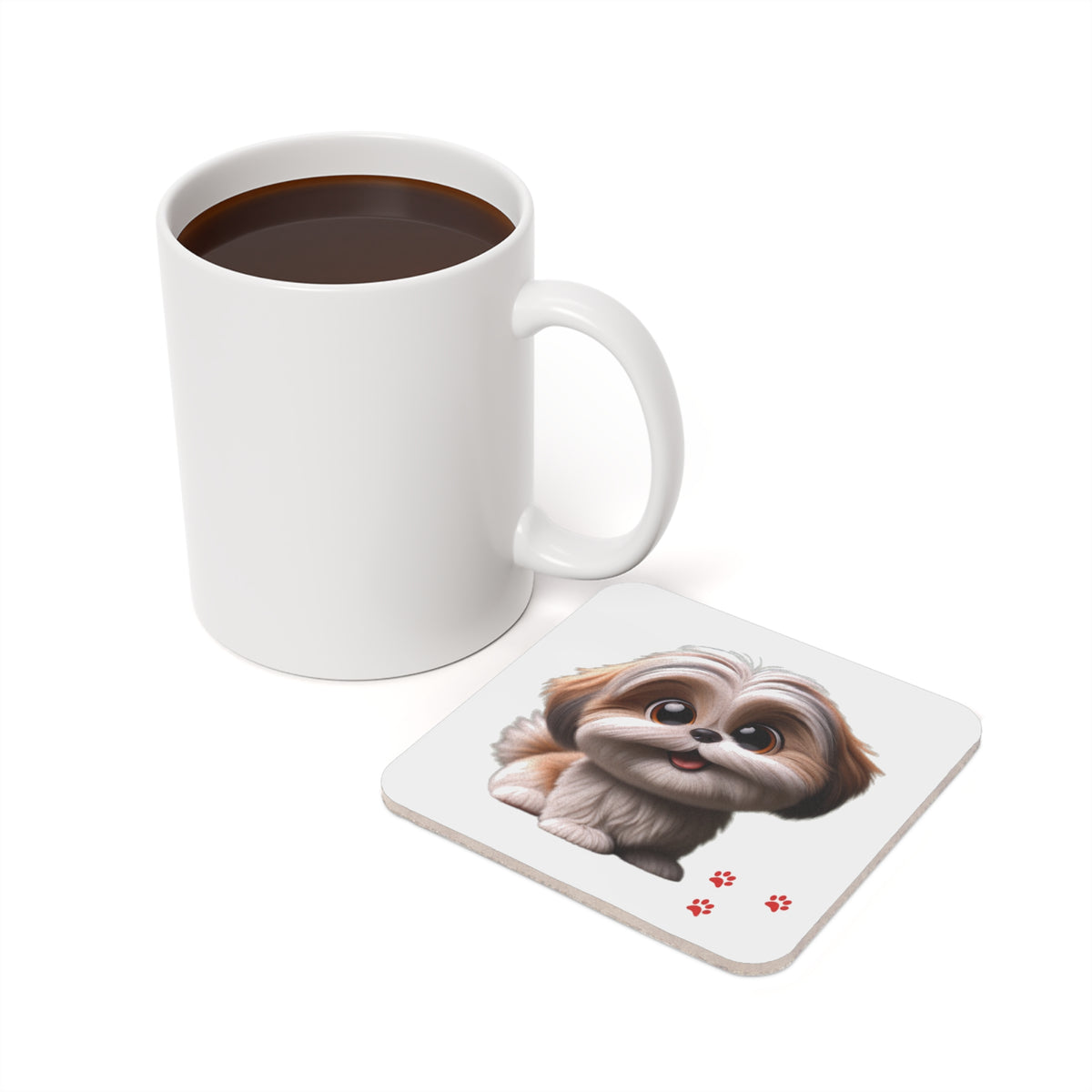 #2 Chuppi the Shih Tzu — Coaster