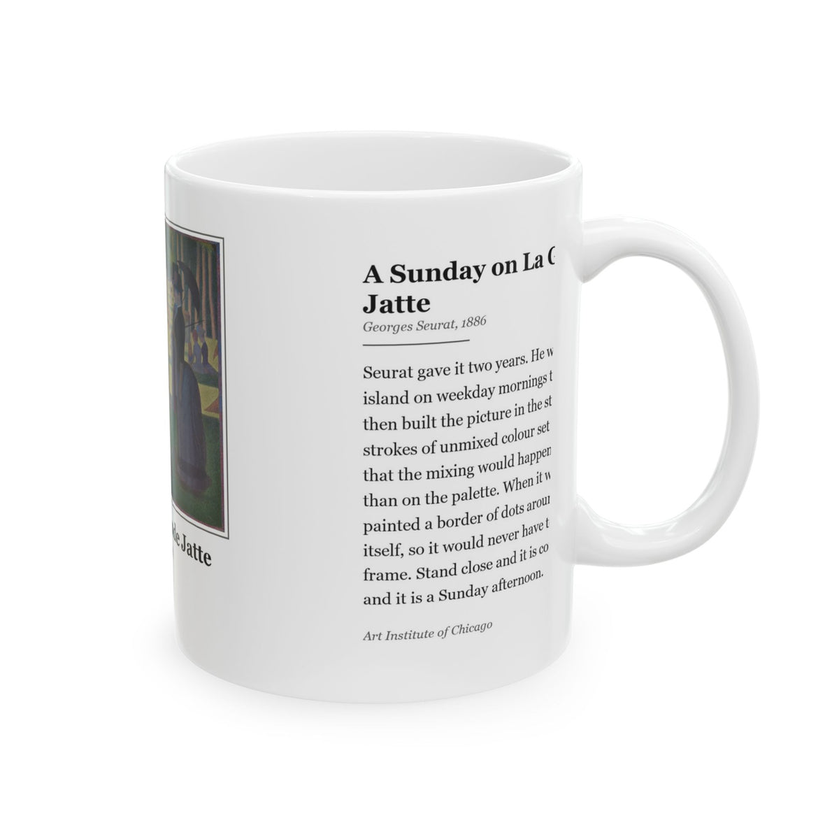 #30 A Sunday on La Grande Jatte — Mug