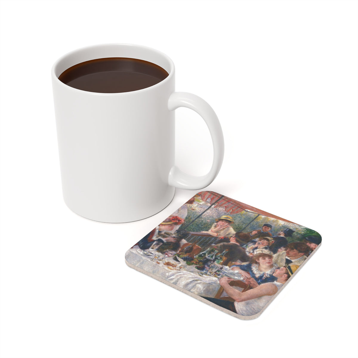 #50 Luncheon of the Boating Party — Coaster