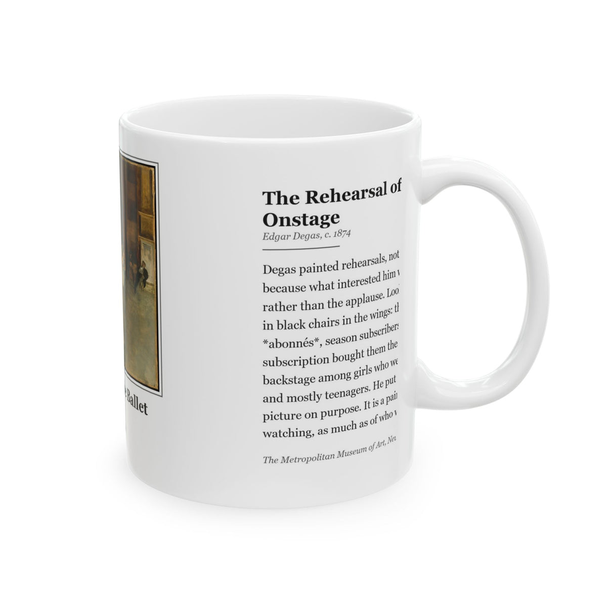 #54 The Rehearsal of the Ballet Onstage — Mug