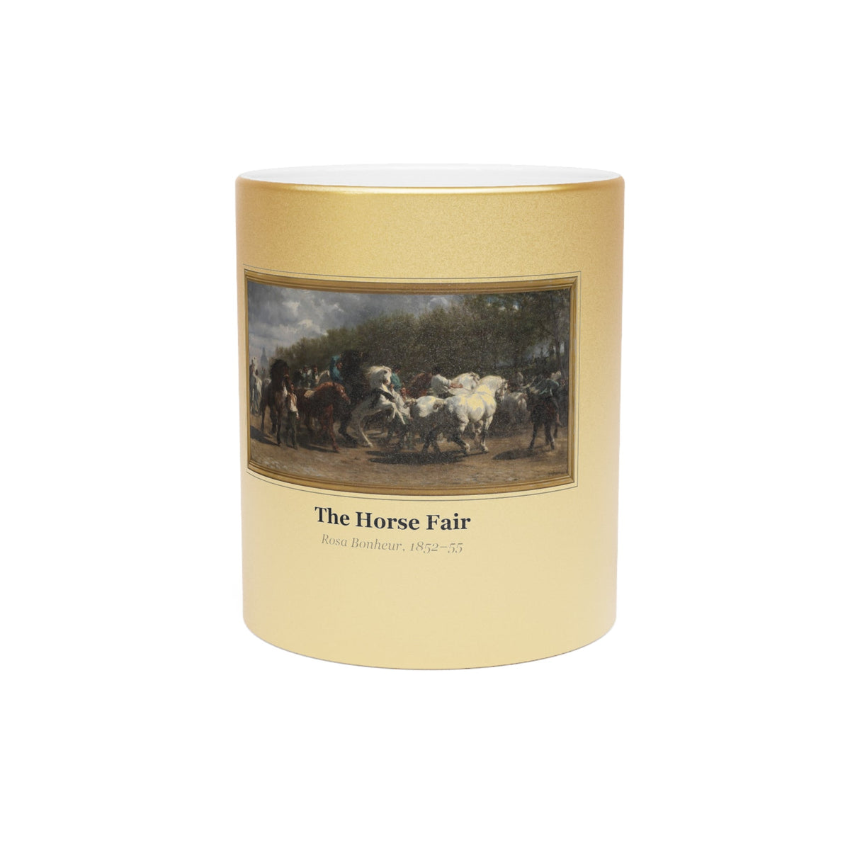 Mug printed with The Horse Fair