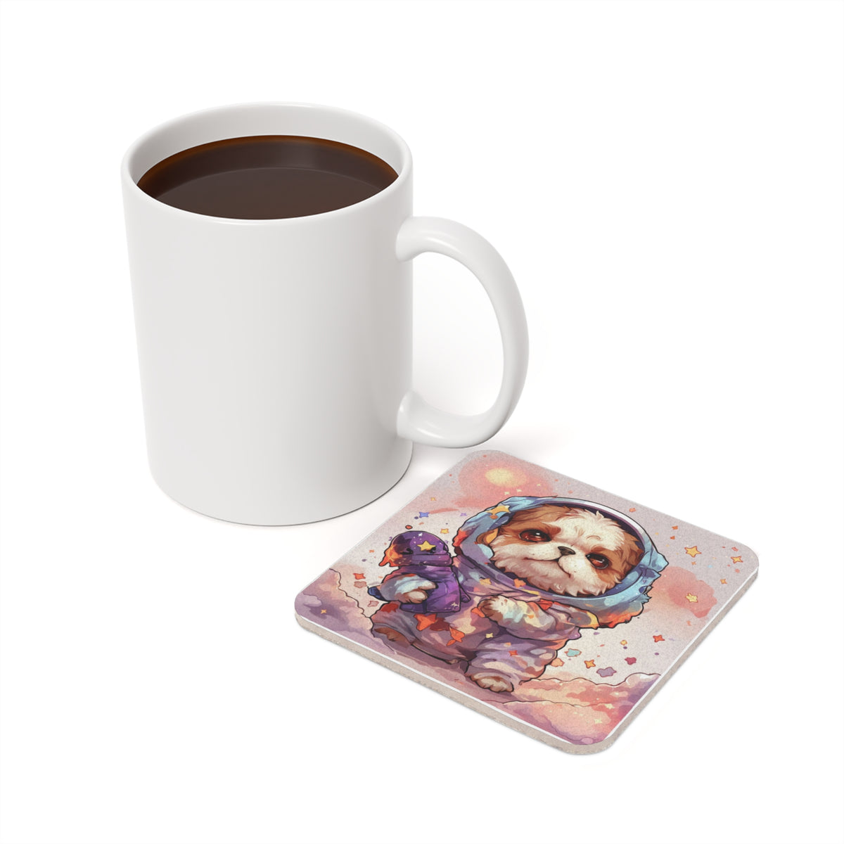 #20 Shih-Tzu-Naut — Coaster