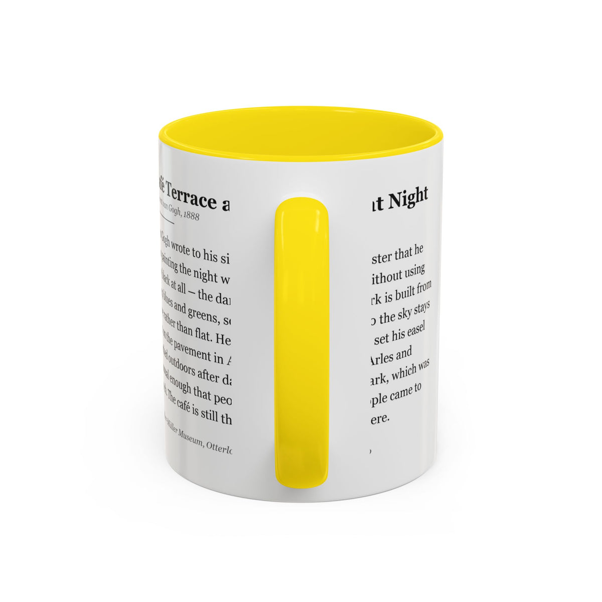 #40 Café Terrace at Night — Mug