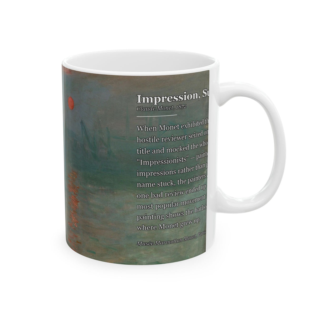 #43 Impression, Sunrise — Mug