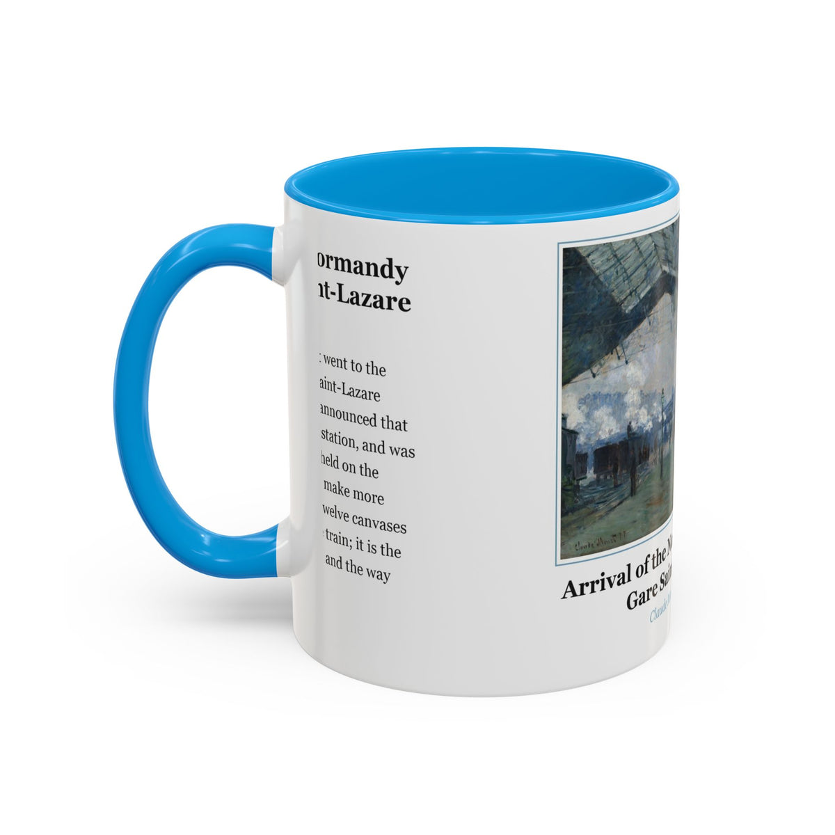#87 Arrival of the Normandy Train, Gare Saint-Lazare — Mug