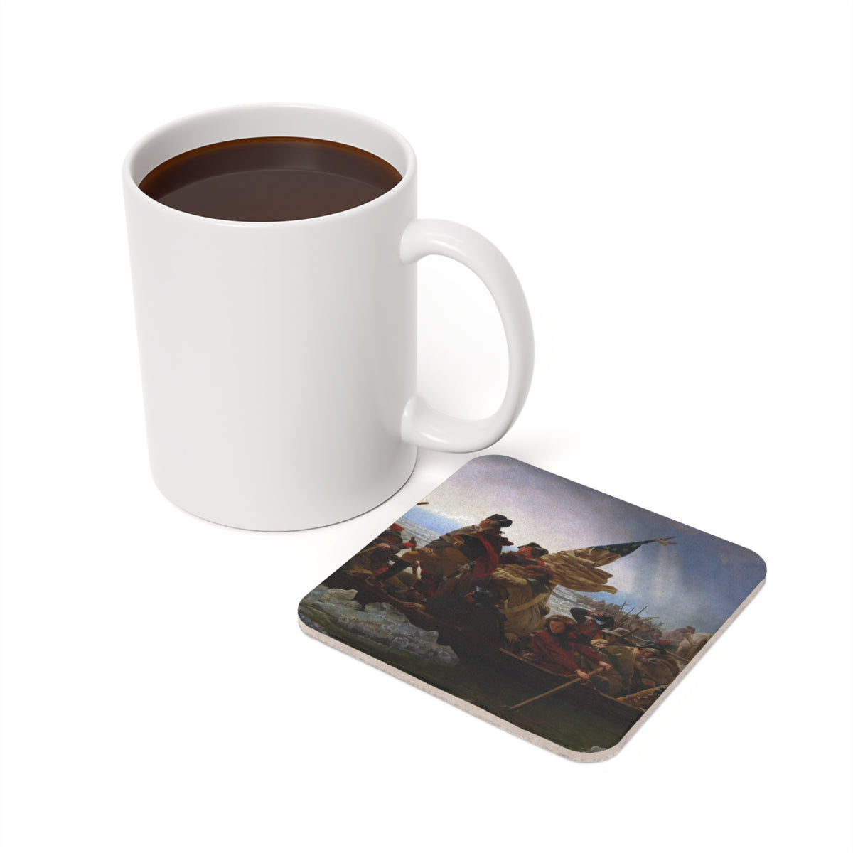 #51 Washington Crossing the Delaware — Coaster