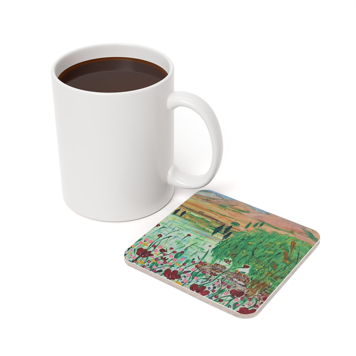 #15 Spring Field — Coaster