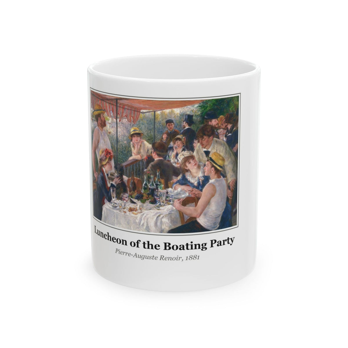 Mug printed with Luncheon of the Boating Party