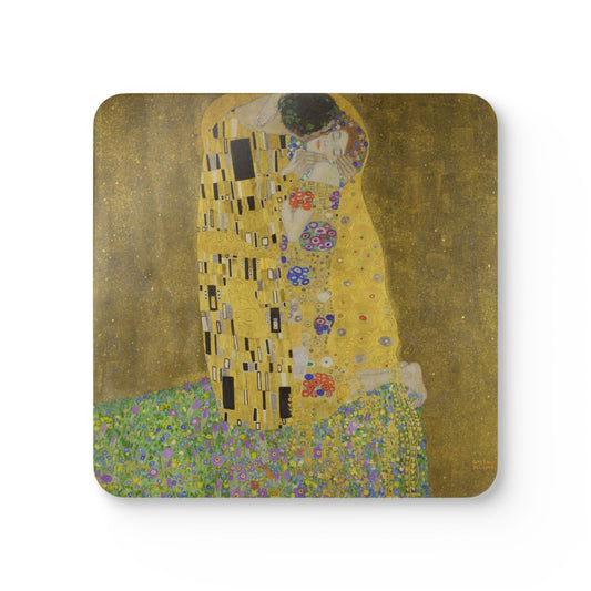 The Kiss printed on a Coaster Rizz coaster