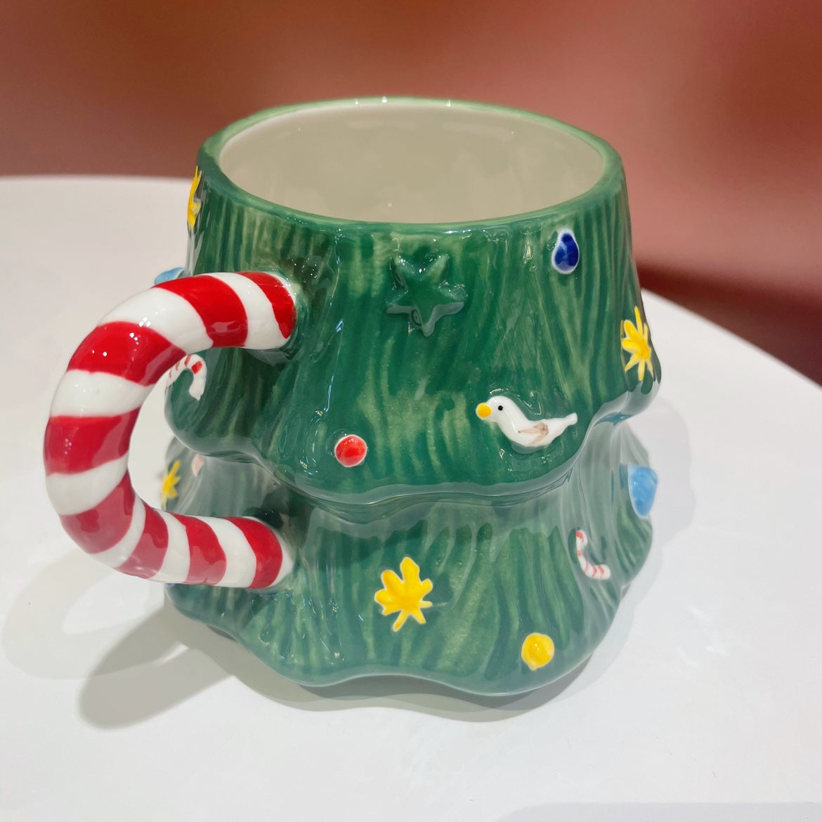 Minimalist christmas mug, view 3