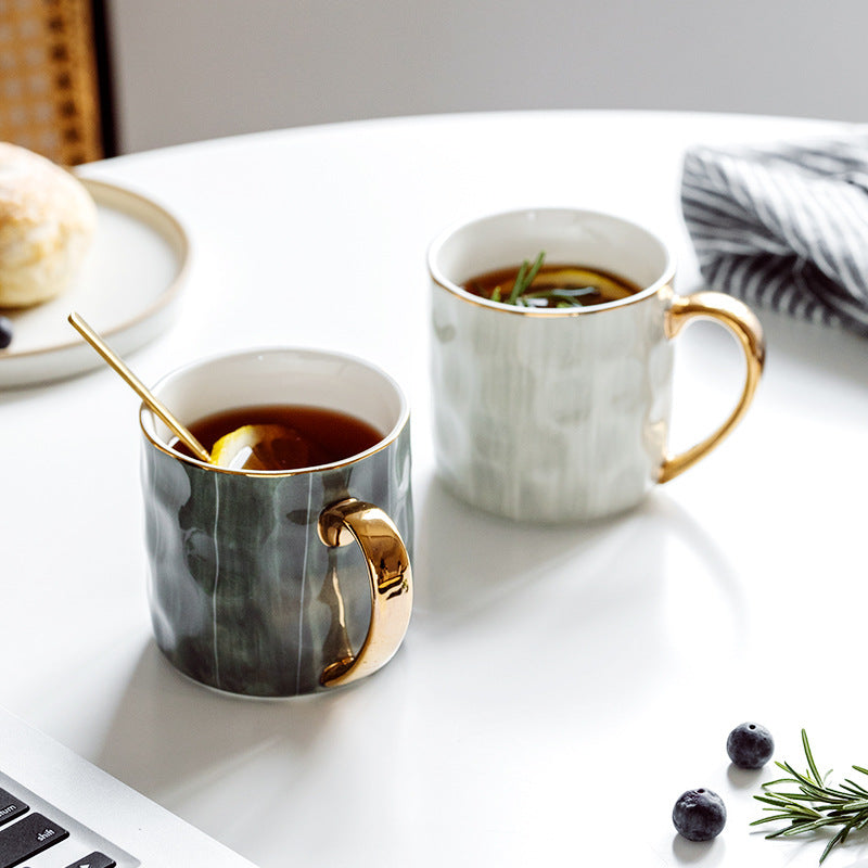 Grey breakfast mug, view 2