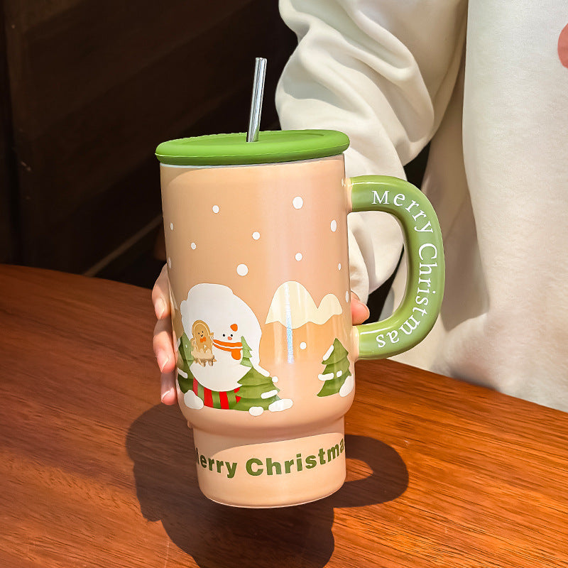 Large christmas mug