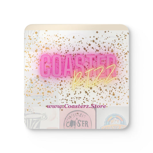 #1 Coaster Rizz Branded — one coaster from the set, face on