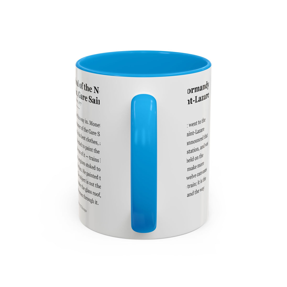 #87 Arrival of the Normandy Train, Gare Saint-Lazare — Mug