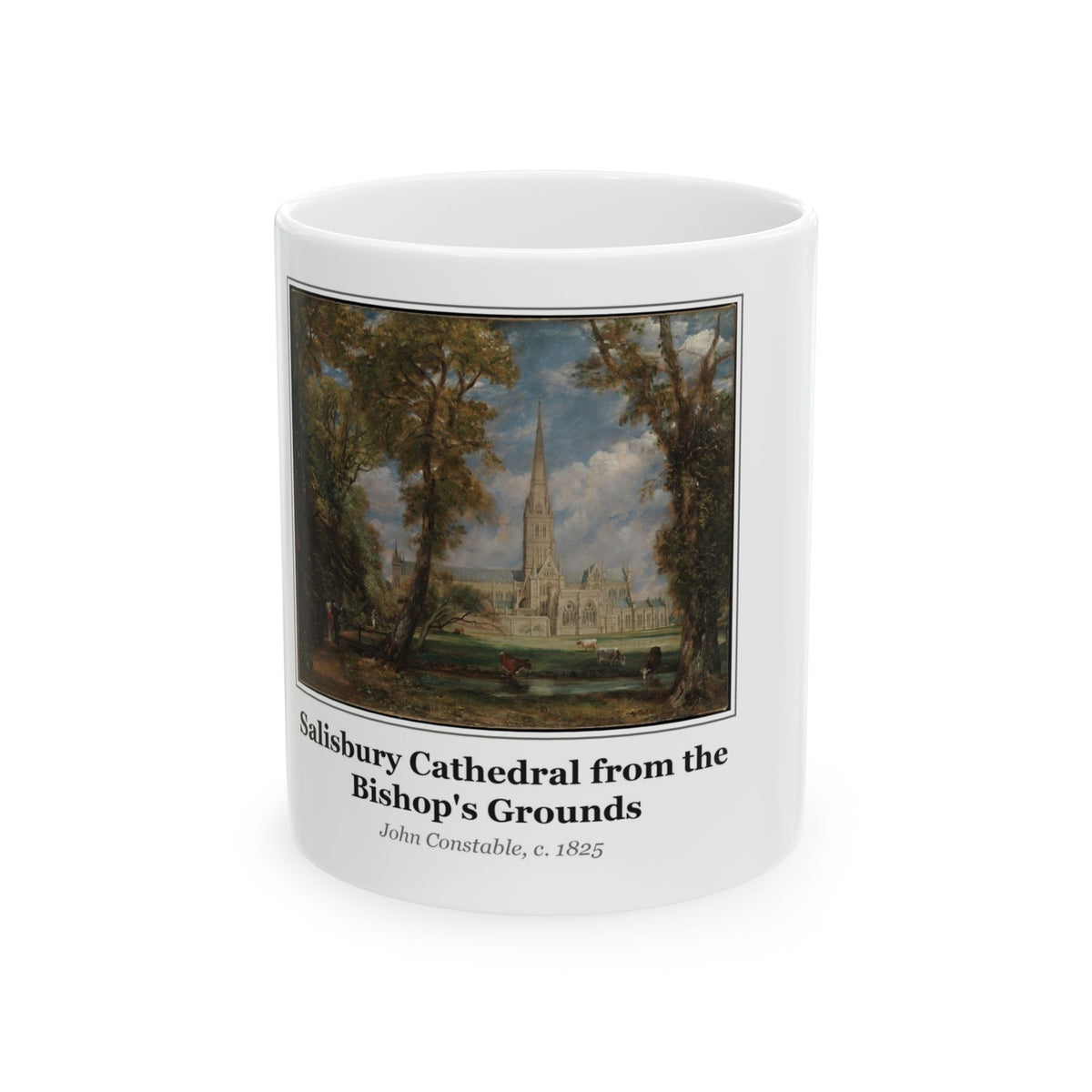 #67 Salisbury Cathedral from the Bishop's Grounds — Mug