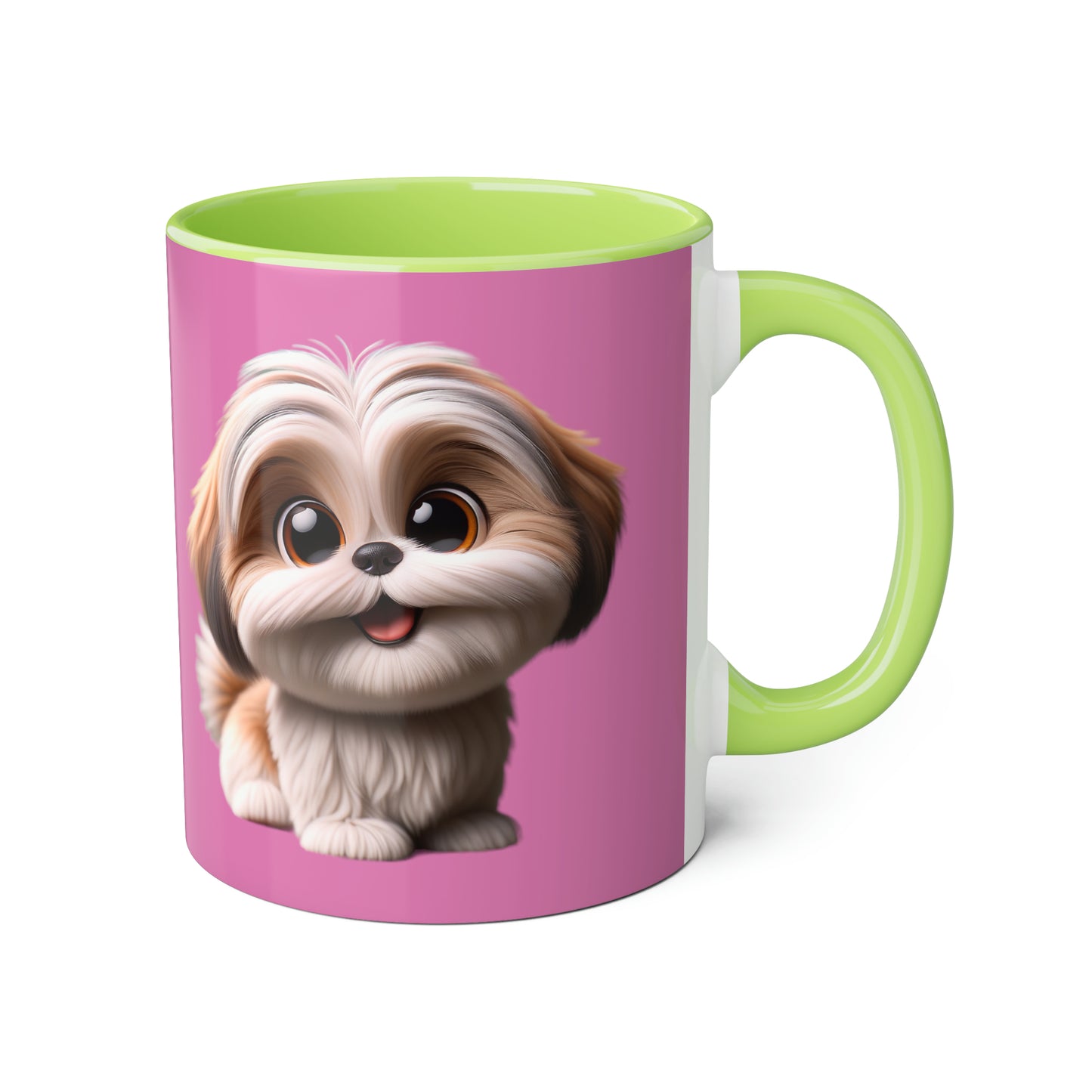 #2 Chuppi the Shih Tzu Mug [THE PERFECT SET WITH STYLE #2 Coaster!]