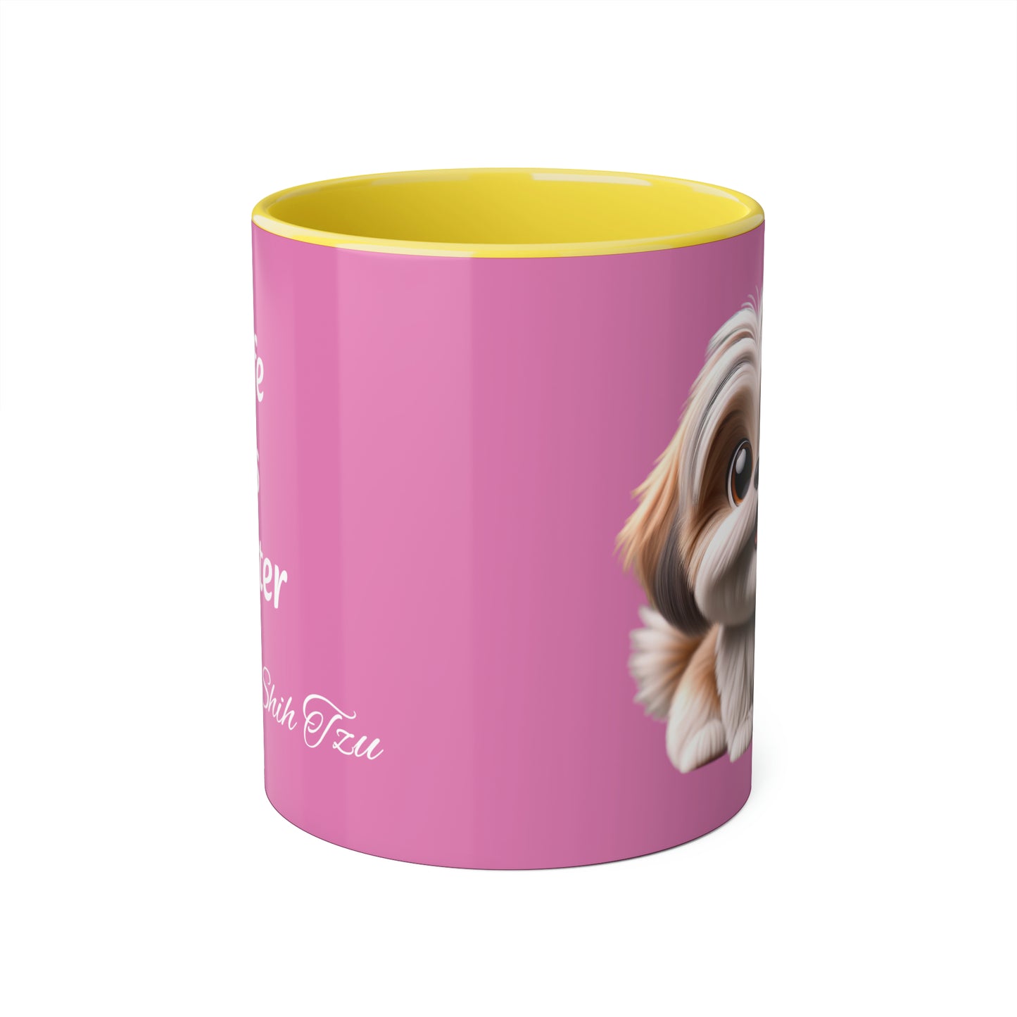 #2 Chuppi the Shih Tzu Mug [THE PERFECT SET WITH STYLE #2 Coaster!]