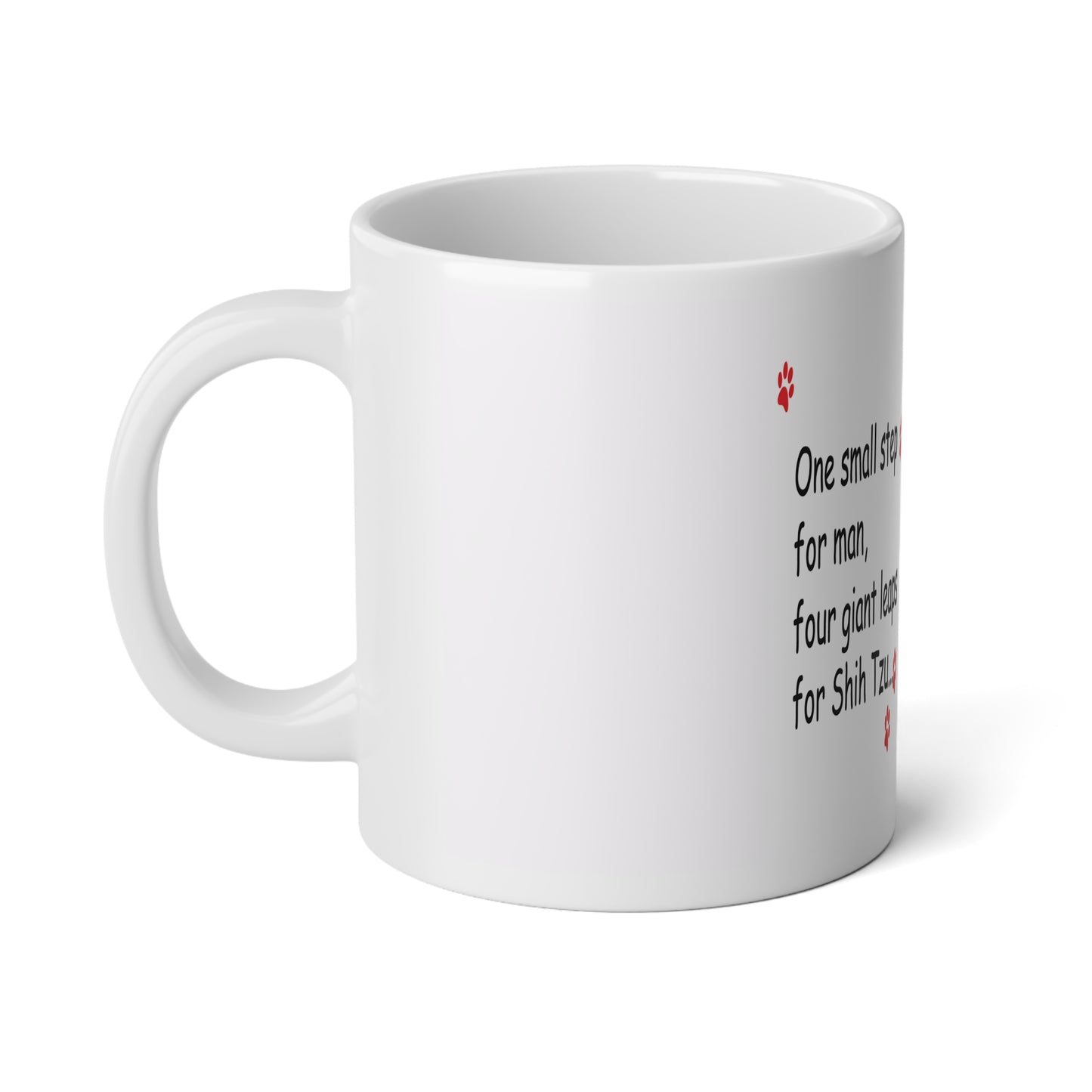 #20 Shih-Tzu-Naut — Jumbo Mug, 20oz