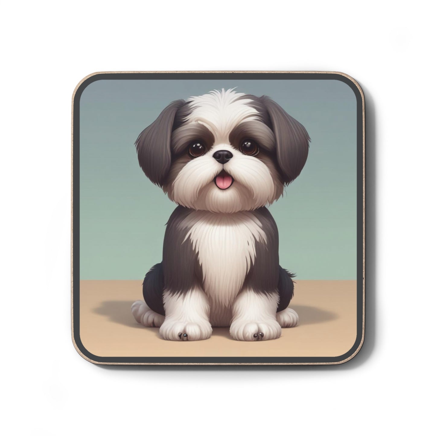 #21 Shih Tzu Cutie Square — Coaster