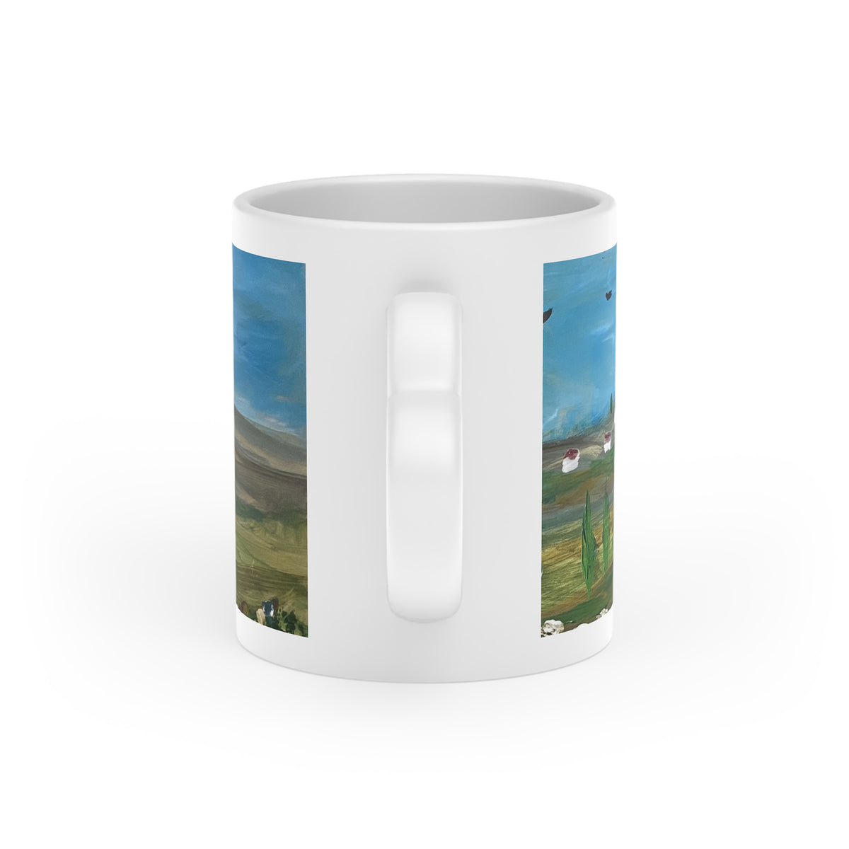 #4 Longing — Heart-Handle Mug, 11oz