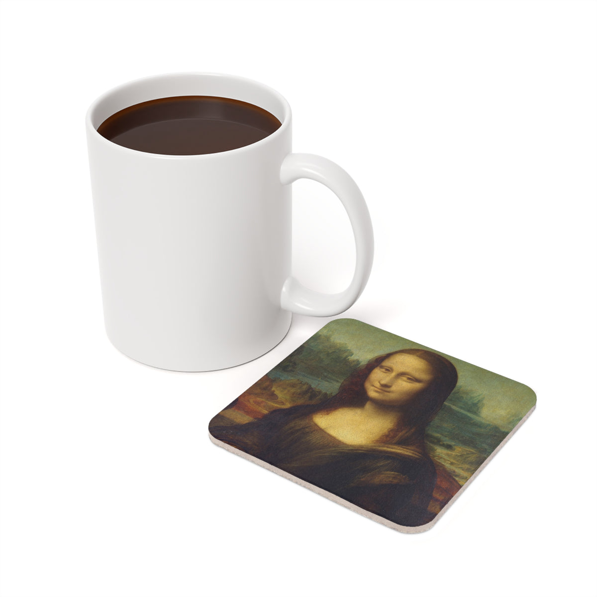 #22 Mona Lisa — Coaster