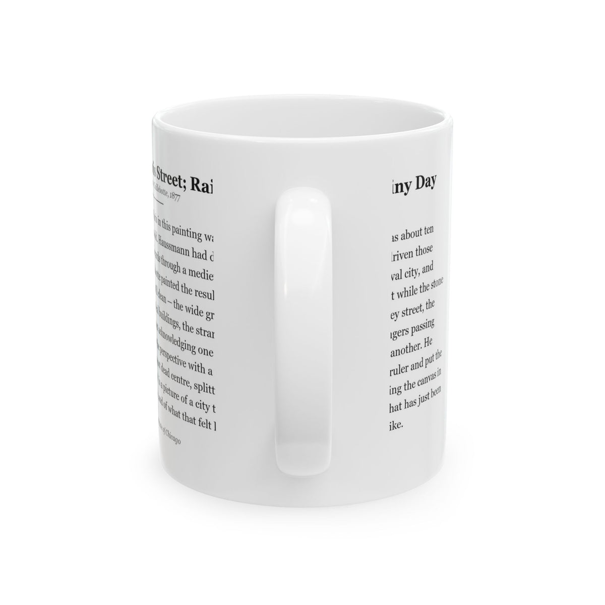 #73 Paris Street; Rainy Day — Mug