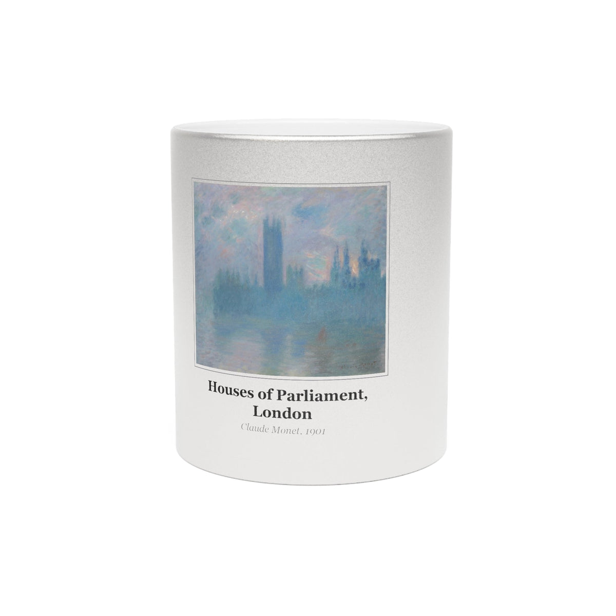 Mug printed with Houses of Parliament, London