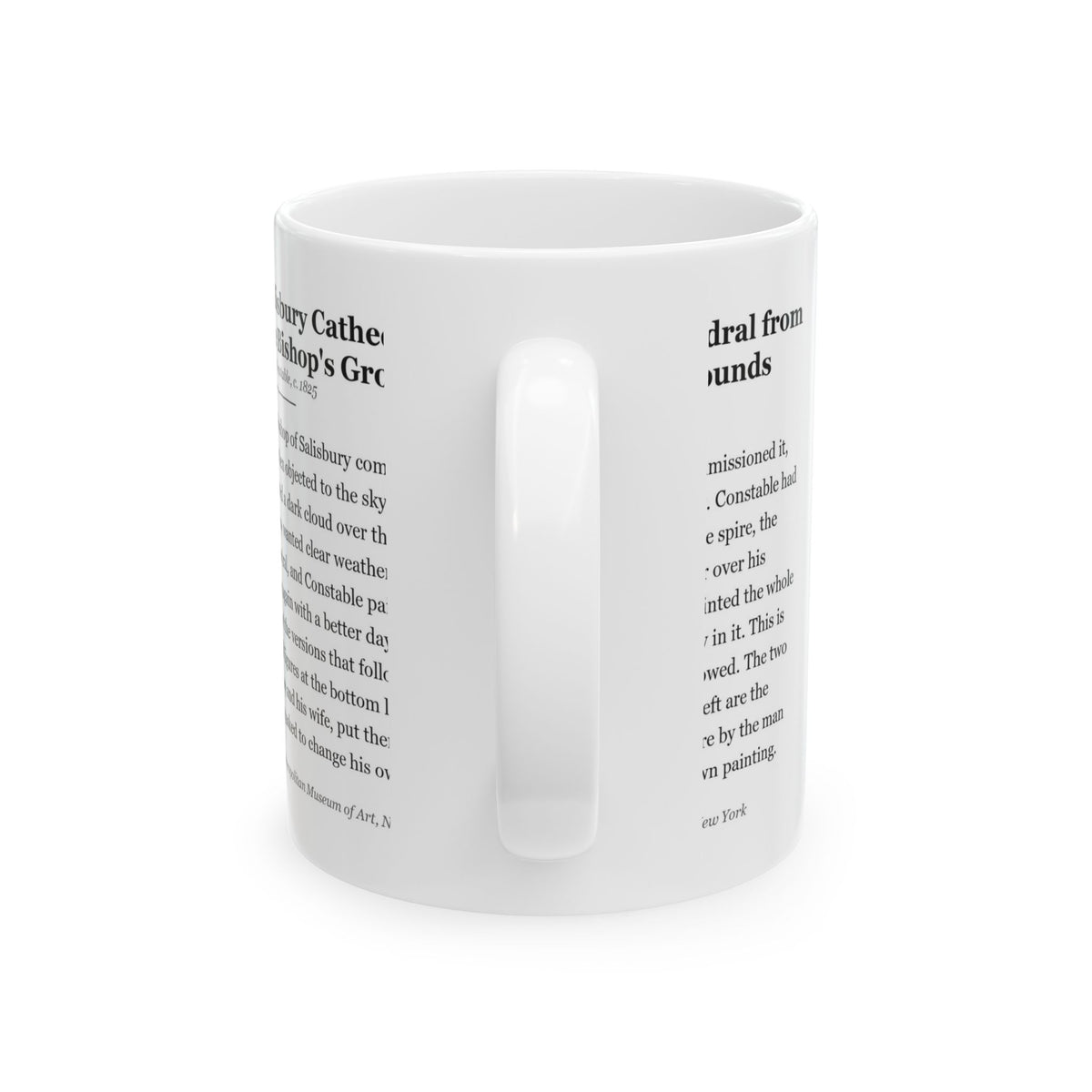 #67 Salisbury Cathedral from the Bishop's Grounds — Mug