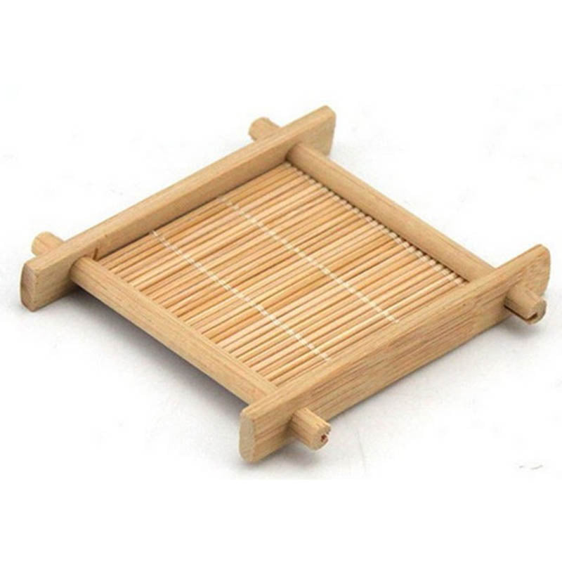 Bamboo Tea Cup coaster, view 2