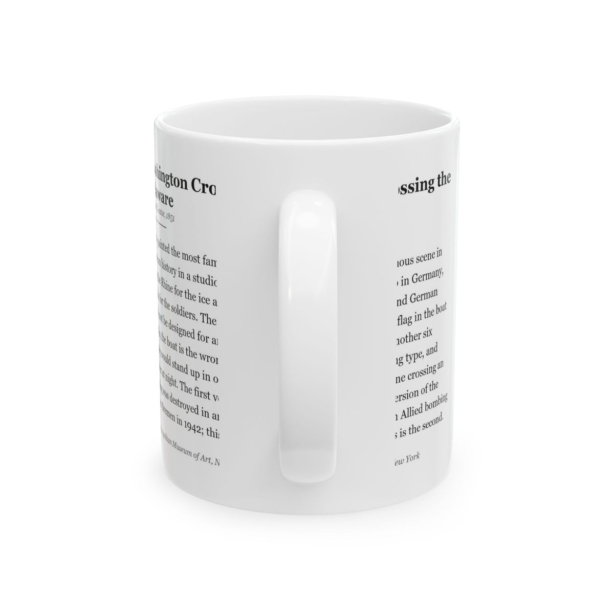 #51 Washington Crossing the Delaware — Mug