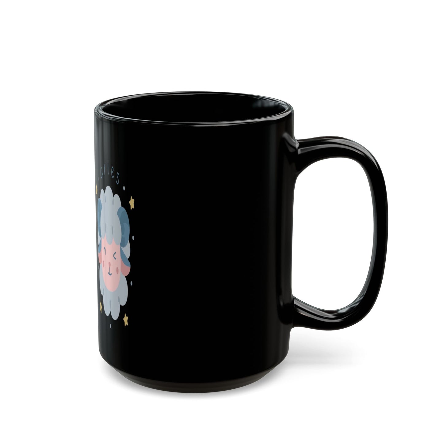 #9 Impatient Aries *Black* Mug