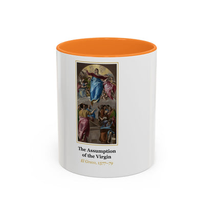 Mug printed with The Assumption of the Virgin