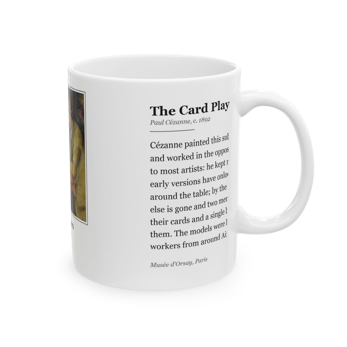 #47 The Card Players — Mug