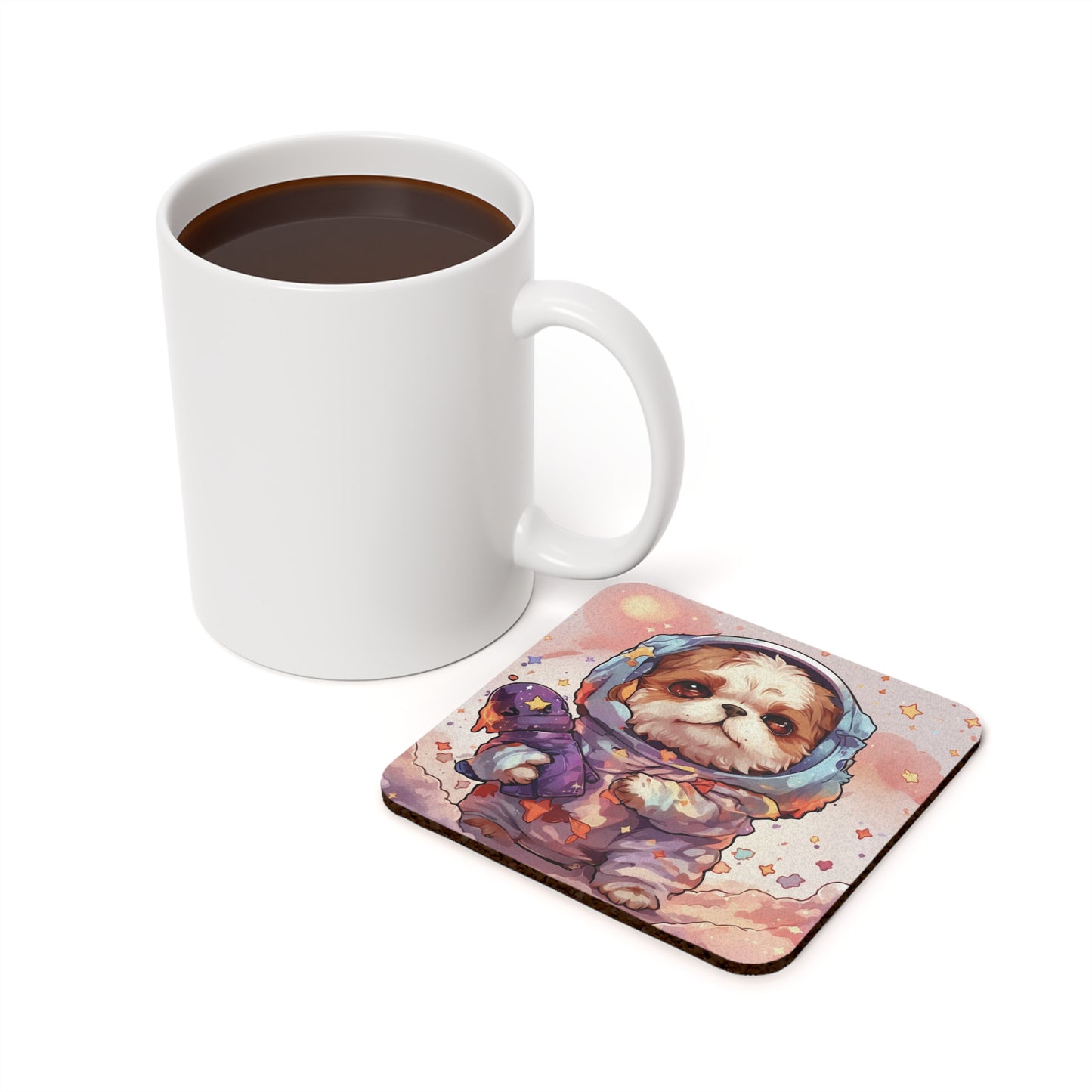 #20 Shih-Tzu-Naut Coaster [SHIH TZU LOVERS THIS ONE IS FOR YOU!]