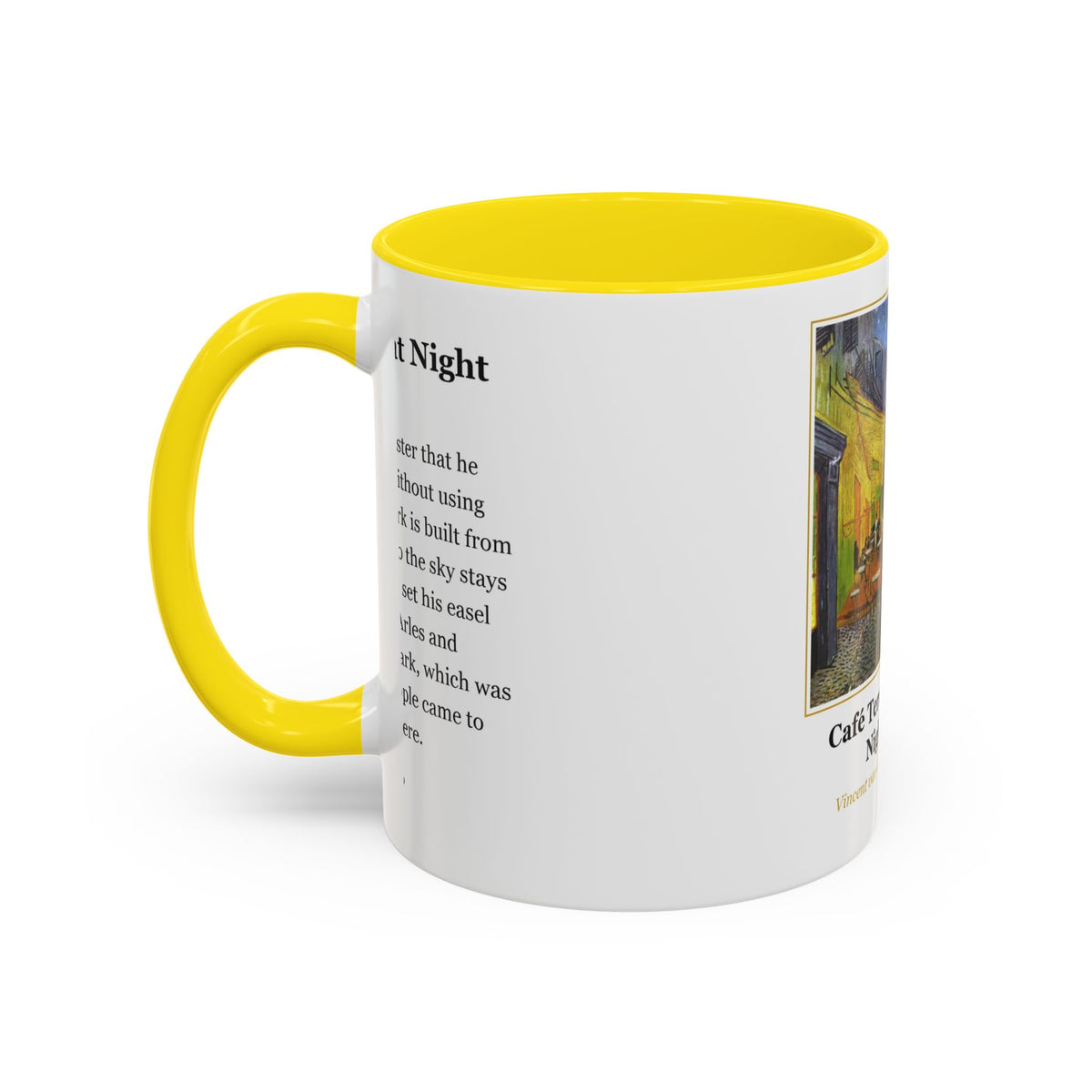 #40 Café Terrace at Night — Mug