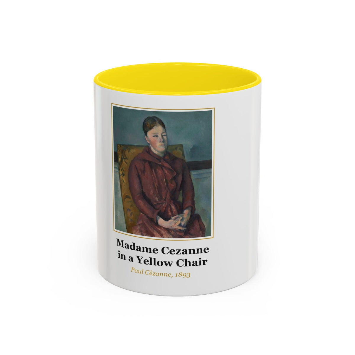 #82 Madame Cezanne in a Yellow Chair — Mug
