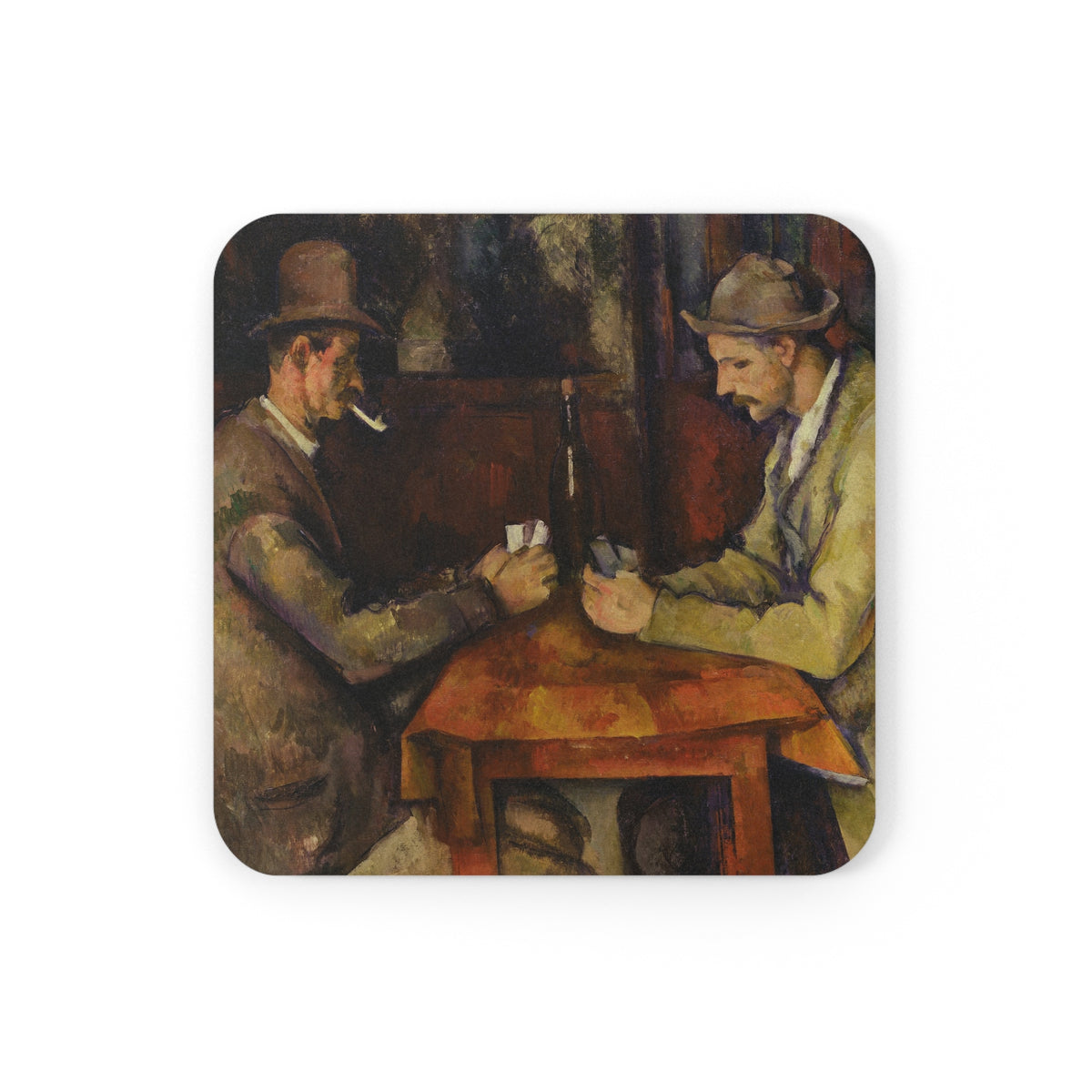 #47 The Card Players — Coaster