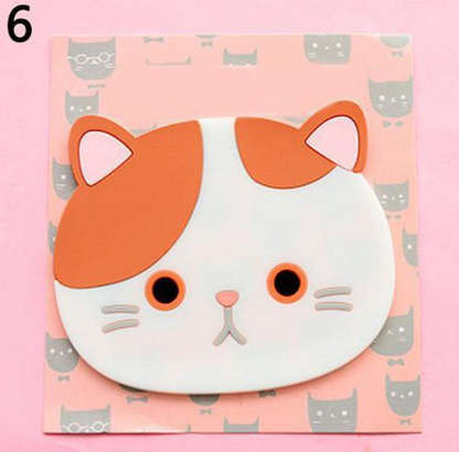 Cat Silicone Insulation Coaster, view 2