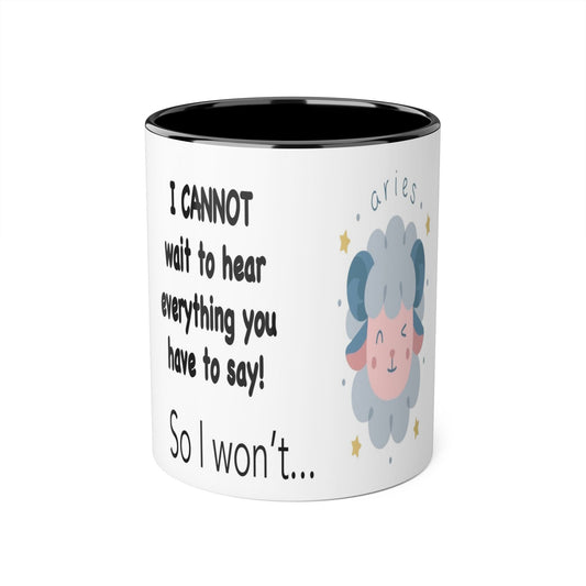 #9 Impatient Aries — Mug