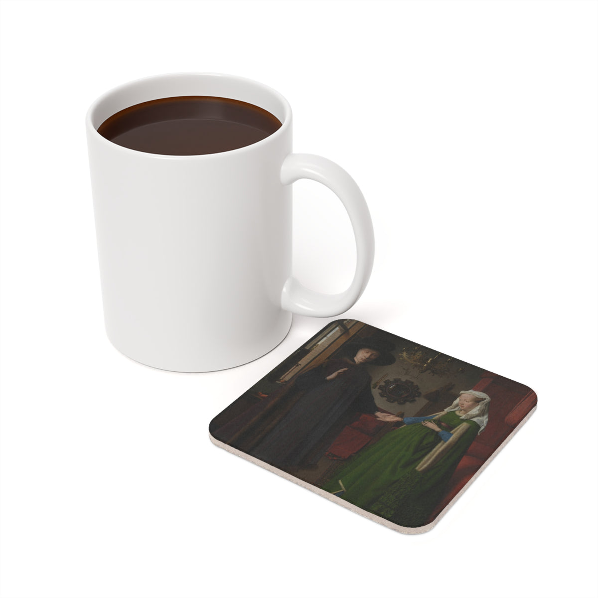 #36 The Arnolfini Portrait — Coaster