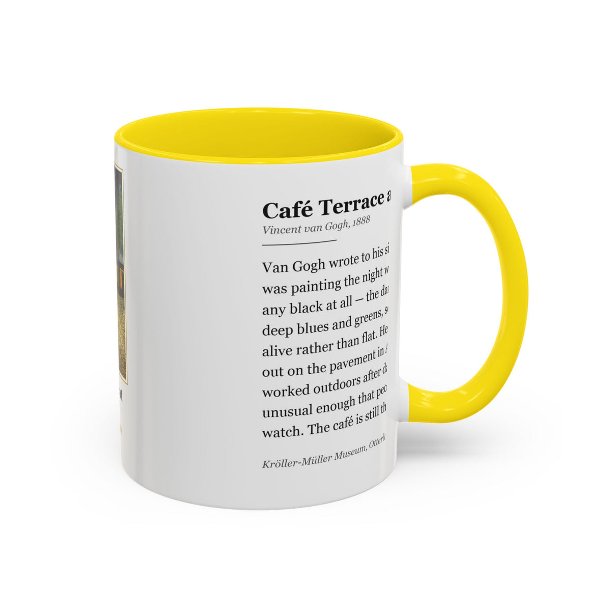 #40 Café Terrace at Night — Mug