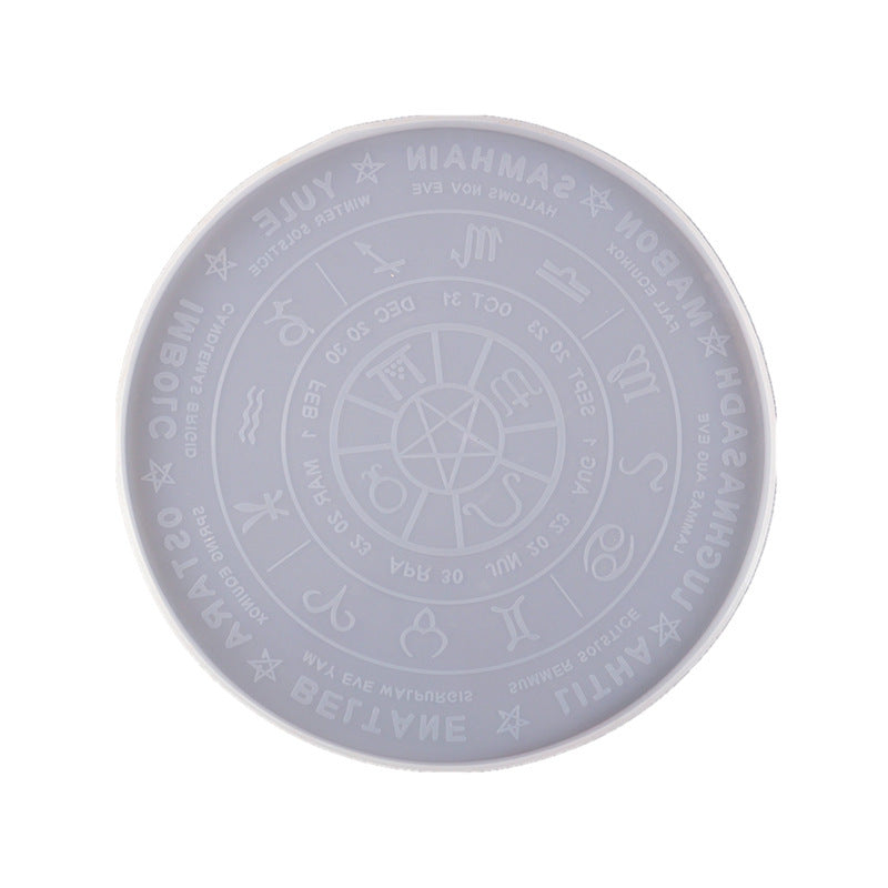 Tarot card coaster silicone mould, view 2