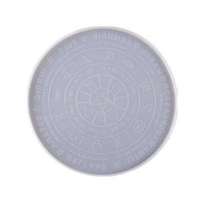 Tarot card coaster silicone mould, view 2
