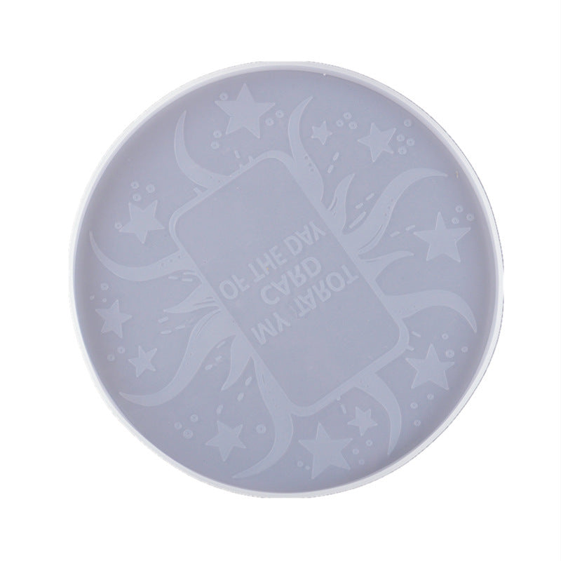 Tarot card coaster silicone mould, view 3