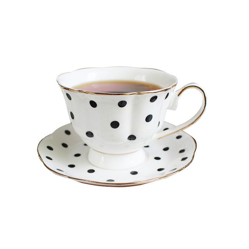 French countryside tea cup, view 2