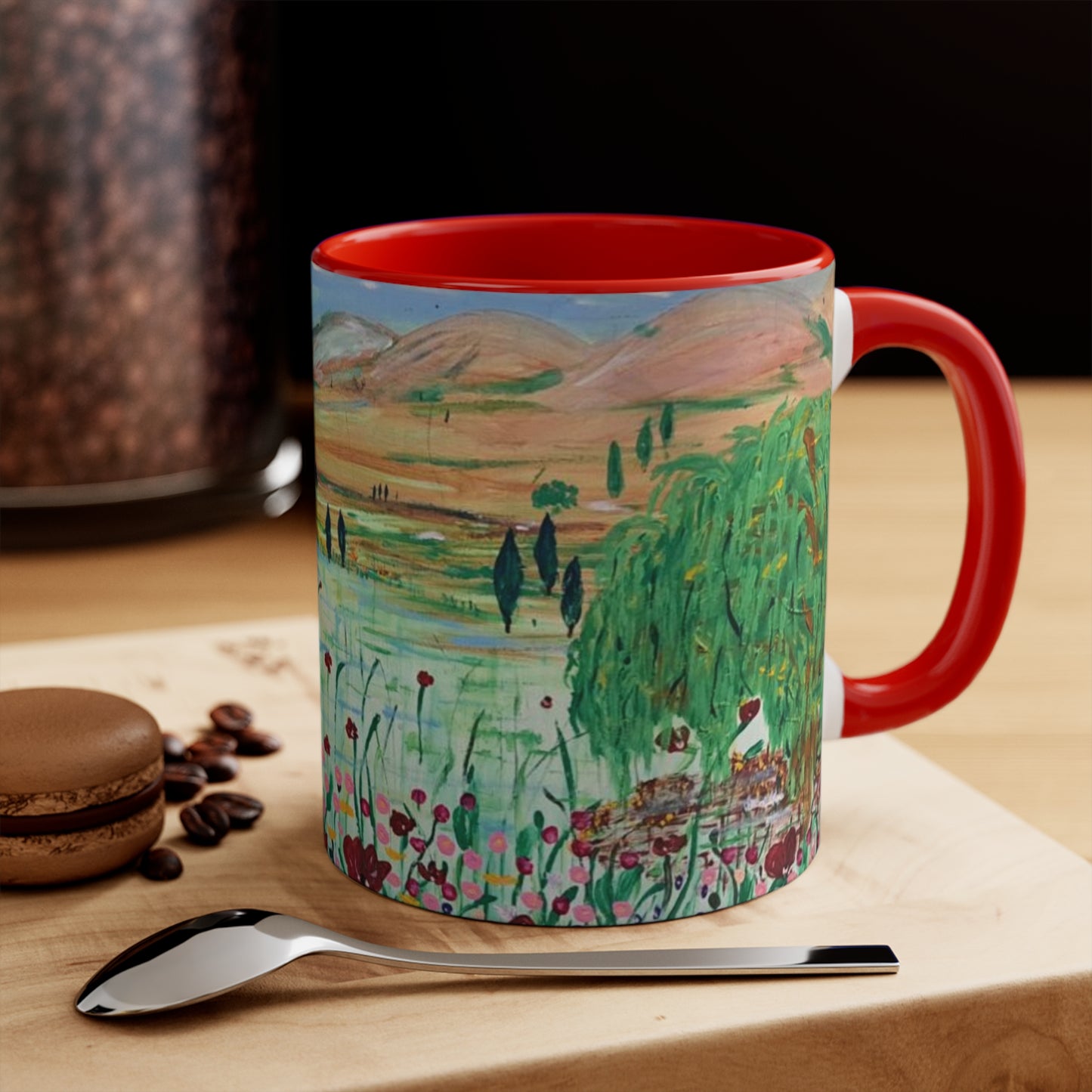 #15 Spring Field Mug [THE PERFECT SET WITH STYLE #15 Coaster!]