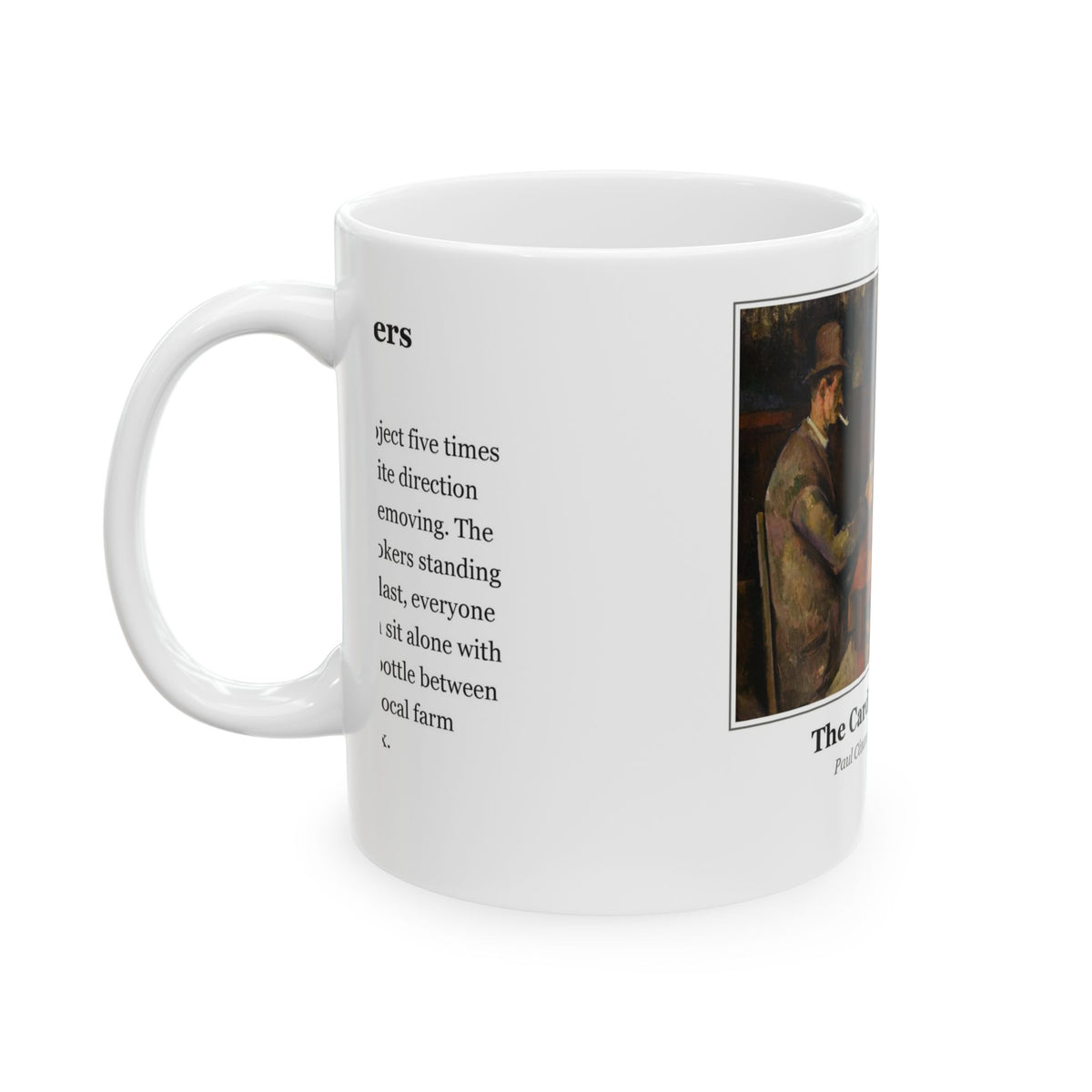 #47 The Card Players — Mug