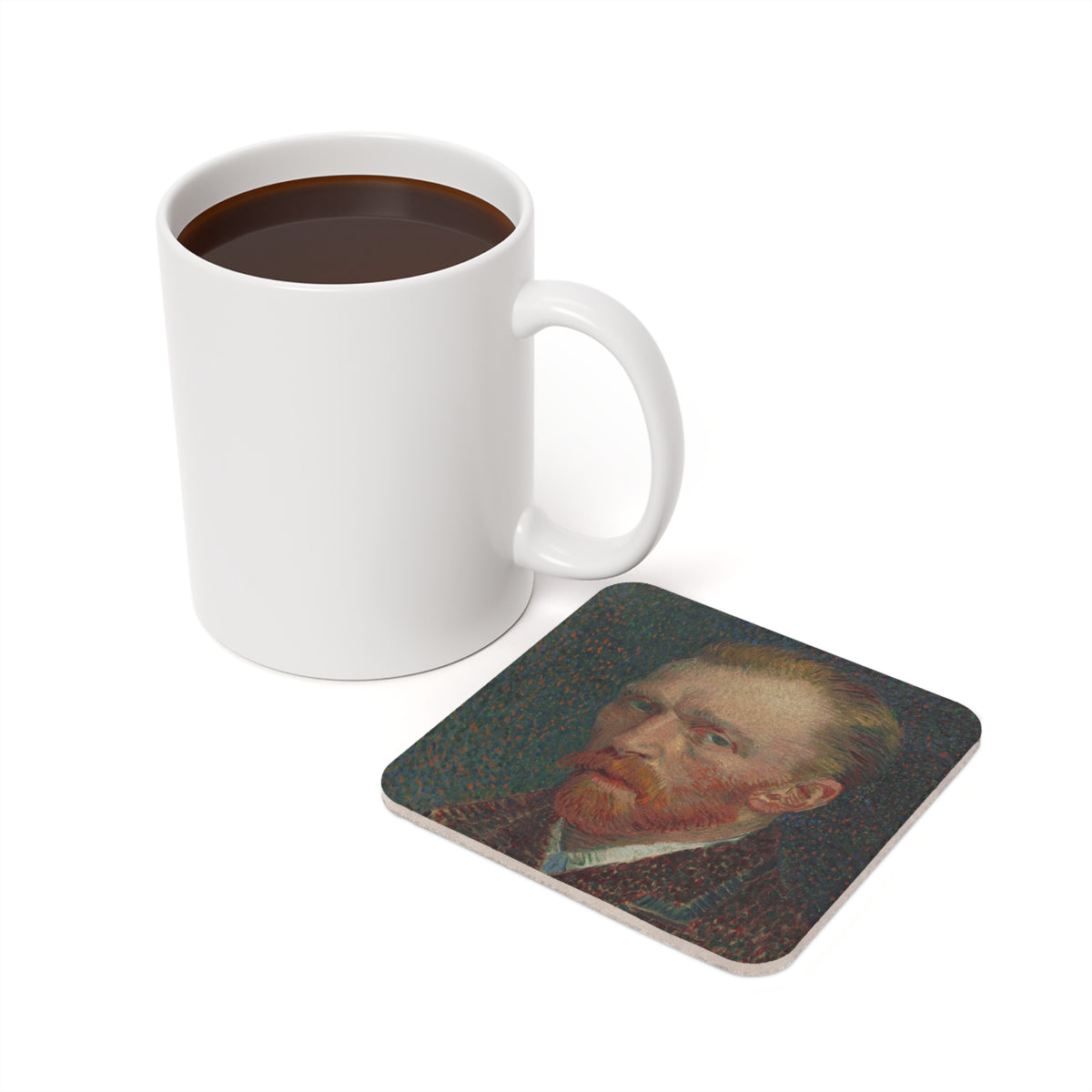 #72 Self-Portrait — Coaster